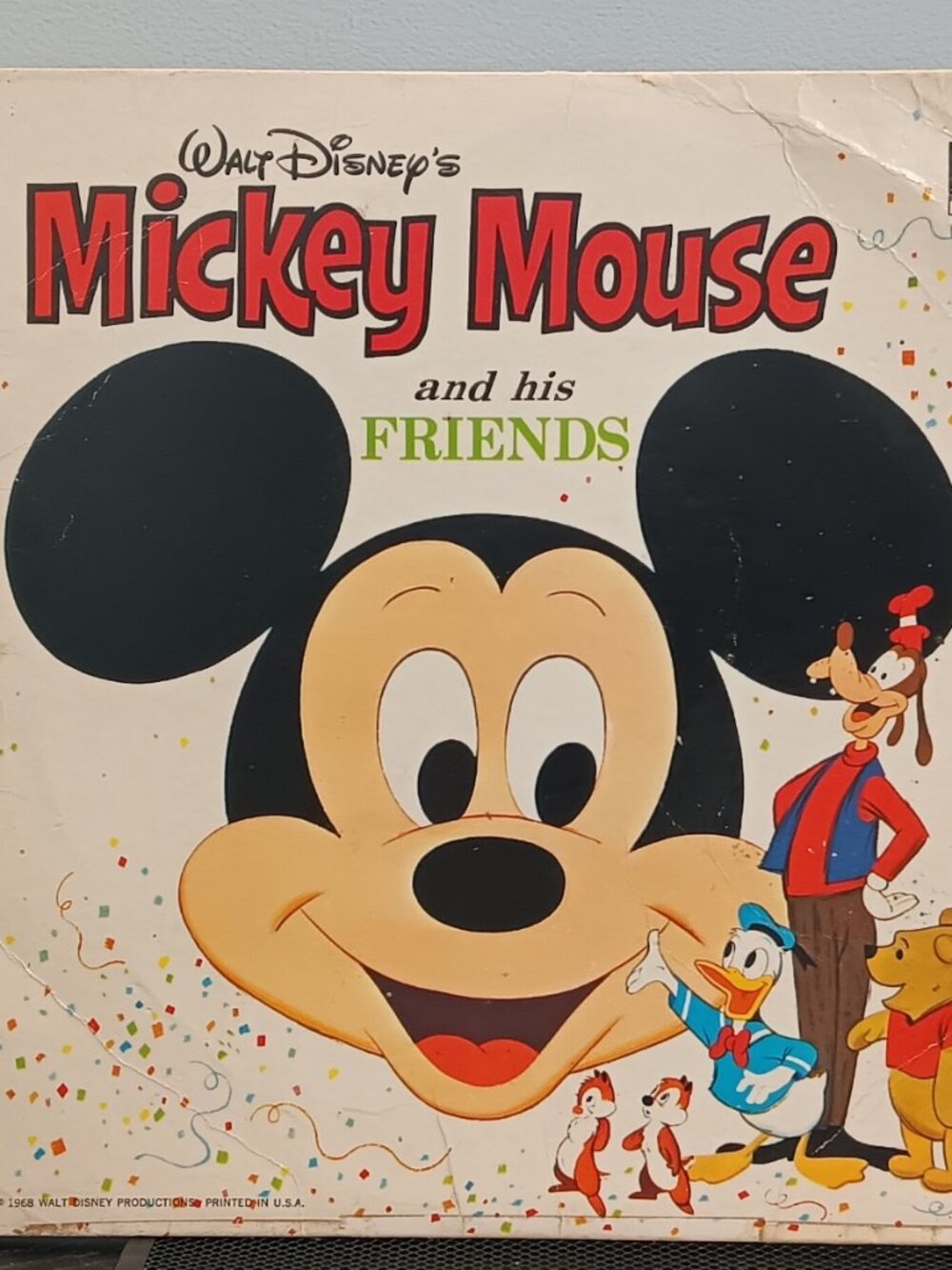 Walt Disney - Mickey Mouse And His Friends - Circa 1968